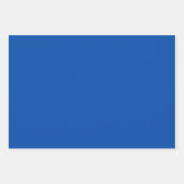 Retro Star Round Blume Orange Blue Geschenkpapier Set (Vorderseite 2)