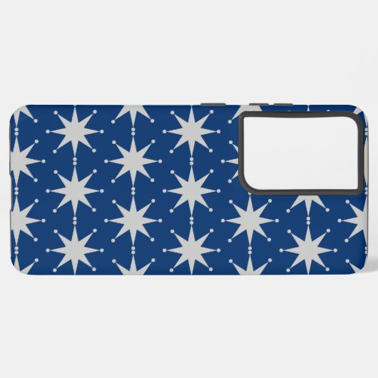 Retro Star Samsung Galaxy Hülle (Linke Seite)