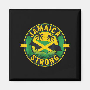Retro Stark Ich liebe Jamaican Magnet