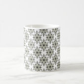 Retro Starlight Tasse, Schwarzweiß Kaffeetasse (Mittel)
