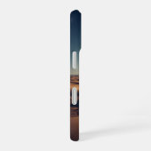 Retro Starry Desert Landscape iPhone 16 Hülle (Rechte Seite)