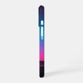 Retro Starry Hills iPhone 16 Hülle (Linke Seite)