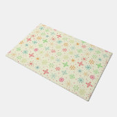 Retro Stars Doormat Fußmatte (Schrägansicht)