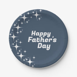 Retro Stars "Happy Vatertag" Pappteller