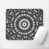 Retro Stars Kaleidoskop Mousepad (Mit Mouse)