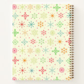 Retro-Stars-Notebook Notizblock (Rückseite)
