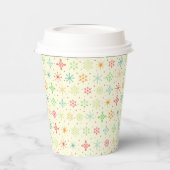 Retro Stars Paper Cups Pappbecher (Links)