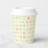 Retro Stars Paper Cups Pappbecher (Rückseite)