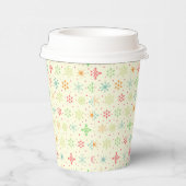 Retro Stars Paper Cups Pappbecher (Rechts)