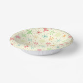 Retro Stars Papierboxen Pappteller (Gewinkelt)