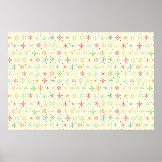 Retro Stars Poster (Vorne)