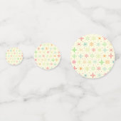 Retro Stars Table Confetti Konfetti (Rückseiten)