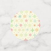 Retro Stars Table Confetti Konfetti (Klein Vorderseite)