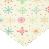 Retro Stars Tableclout Tischdecke (Schrägansicht)