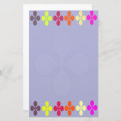 Retro Stationery Briefpapier (Vorne/Hinten)