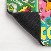 Retro Stay Cool Star Pop Art Mauspad (Ecke)