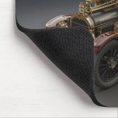 Retro Steampunk Police Cruiser Mousepad (Ecke)