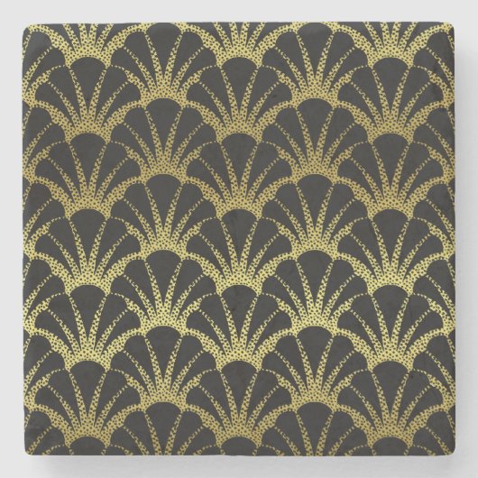 Retro Steinuntersetzer (Vorderseite)