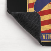 Retro Ster You Can't Spell Sausage Without Usa Mousepad (Ecke)