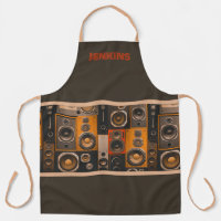 Retro-Stereo-Lautsprecher