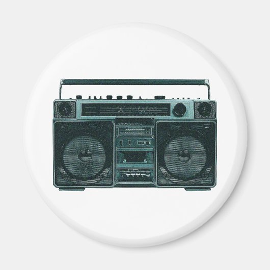 Retro-Stereo-Magnet Magnet (Vorne)