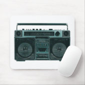 Retro-Stereo-Mauspad Mousepad (Mit Mouse)