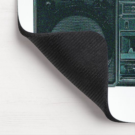 Retro Stereomousepad Mousepad (Ecke)