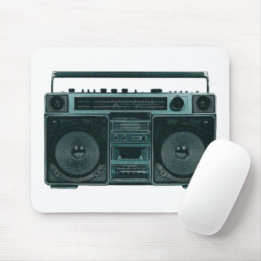 Retro Stereomousepad Mousepad (Mit Mouse)