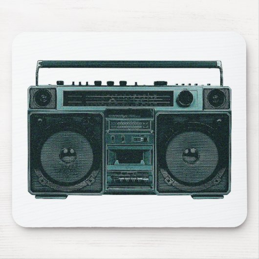 Retro Stereomousepad Mousepad (Vorne)