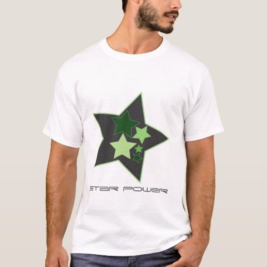 Retro Stern 2000 T-Shirt (Vorderseite)