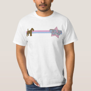 Retro Stern-Draht-Foxterrier T-Shirt