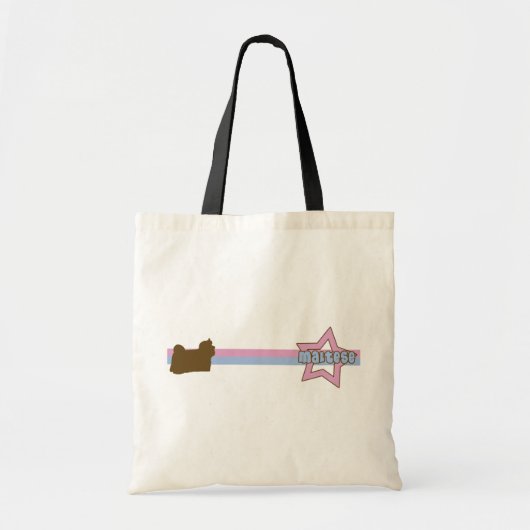 Retro Stern-maltesische Tasche (Vorne)