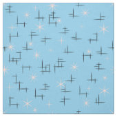 Retro Sterne Stoff (Muster)