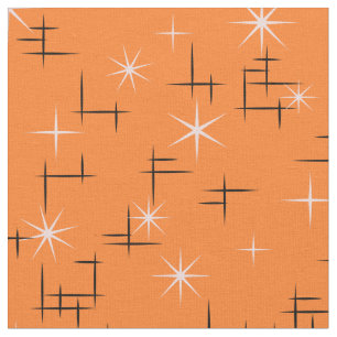 Retro Sterne Stoff