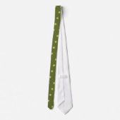 Retro-Sterne Zazzle Krawatte (Rückseite)