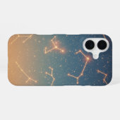 Retro-Sternenkarte iPhone 16 Hülle (Rückseite (Horizontal))