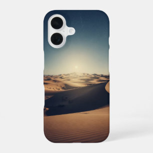 Retro-Sternenlandschaft Wüste iPhone 16 Hülle