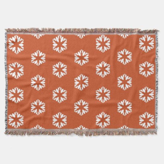 Retro-Sternenmuster Boho-Dekor Decke (Vorderseite)