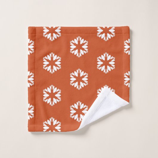 Retro-Sternenmuster Boho-Dekor Waschlappen (Waschlappen)