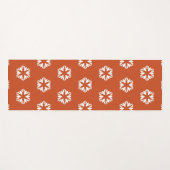 Retro-Sternenmuster Boho-Dekor Yogamatte (Vorderseite (Horizontal))