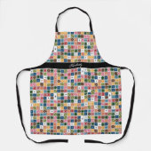 Retro Sternexplosion Dominoes Schürze (Vorderseite)