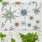 Retro Sternexplosion Küchentücher (Gefaltet)