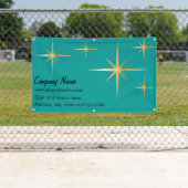 Retro Sternexplosion Vinyl Banner, 3' x 5' Banner (Insitu)