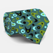 Retro-Sternexplosionen & Boomerangs-Krawatte Krawatte (Gerollt)