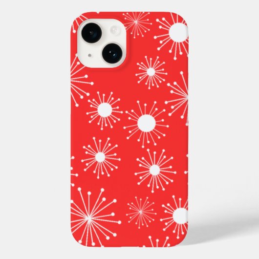 Retro-Sternexplosionen Case-Mate iPhone Hülle (Rückseite)