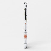 Retro Sternexplosionen ein Go-Go! Case-Mate iPhone Hülle (Hinten/Links)