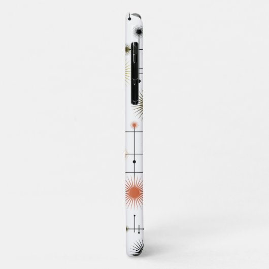 Retro Sternexplosionen ein Go-Go! Case-Mate iPhone Hülle (Hinten/Links)