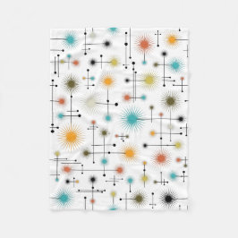 Retro Sternexplosionen ein Go-Go! Fleecedecke