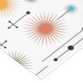 Retro Sternexplosionen ein Go-Go! Tischdecke (Schrägansicht)