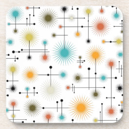 Retro Sternexplosionen ein Go-Go! Untersetzer